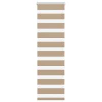 VidaXL Zebra blind 40x150 cm stofbreedte 35,9 cm polyester zandbruin - thumbnail