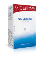 Vitalize Q10 Ubiquinol 50mg 60Capsules - thumbnail