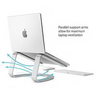 Twelve South Curve SE - MacBook stand - Silver - thumbnail
