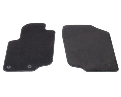 Automatten voorzijde - zwart velours - Peugeot 207/207 SW 2006-2012