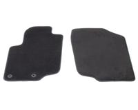 Automatten voorzijde - zwart velours - Peugeot 207/207 SW 2006-2012 - thumbnail