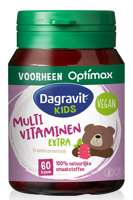 Dagravit Kids Multivitaminen Kauwtabletten Frambozen - thumbnail