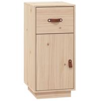 Dressoir 34x40x75 cm massief grenenhout - thumbnail