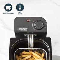 Princess 182727 Friteuse met koudezone 3 l 2000 W Zwart - thumbnail