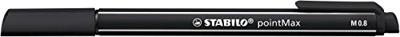 Stabilo pointmax - hardtip fineliner - zwart (488/46) - thumbnail