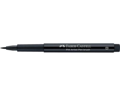 Faber Castell Tekenstift Pitt Artist Pen Brush - 199 zwart