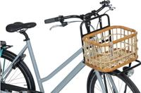 Rotan fietsmand Basil Green Life Medium 18 liter 39 x 29 x 22 cm - natural bruin - thumbnail