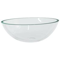 VidaXL Wasbak 50x37x14 cm glas transparant - thumbnail