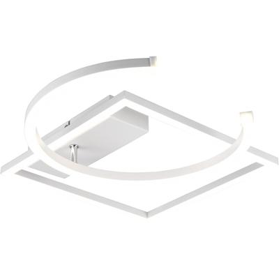 Vierkante LED Plafondlamp Dimbaar 23.5W 4000K Mat Wit Aluminium