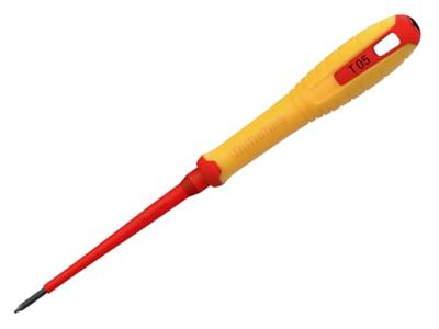 Hultafors VDE Torx Schroevendraaier T05 x 100 mm - HU446545 Hultafors VDE Torx Schroevendraaier T05 x 100 mm - HU446545