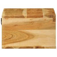 Tv-meubel wandmontage 40x30x19 cm massief acaciahout - thumbnail