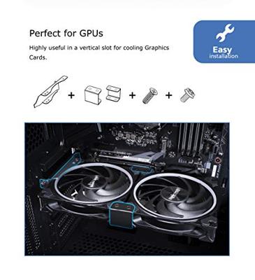 Akasa AK-MX304-12BK computerbehuizing onderdelen Rack Fan holder Akasa AK-MX304-12BK computerbehuizing onderdelen Rack Fan holder