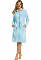 Trendy damesbadjas met ritssluiting-2XL (52/54) - thumbnail