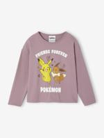 T-shirt met lange mouwen voor meisjes POKEMON® paars - thumbnail