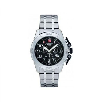 Swiss Alpine Military Quartz Chronograph 7063.9137 10ATM 45MM