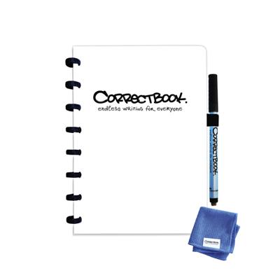 Notitieboek Correctbook A5 lijn 40blz inspirational white Notitieboek Correctbook A5 lijn 40blz inspirational white