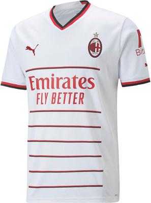 AC Milan Shirt Uit Senior 2022-2023 - Maat M - Kleur: Wit | Soccerfanshop