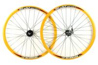 Weinmann DP18 Wielset met terugtraprem - Geel - thumbnail