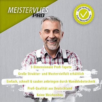 AS Creation MeisterVliesbehang 7 - Wit - 248619