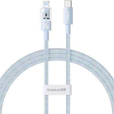 Baseus Gem USB-C - Lightning PD 20W - kabel voor het opladen en synchroniseren van Apple-apparaten, 1m (blauw)
