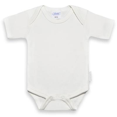 Funnies romper Uni Line junior katoen beige maat 50/56