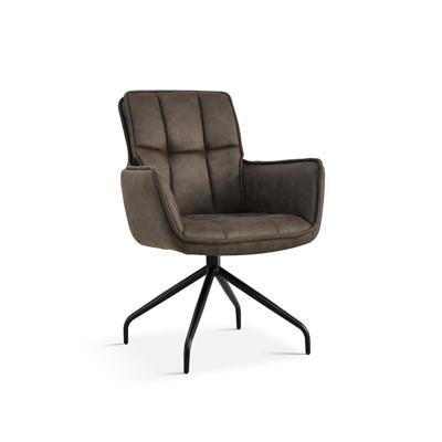 Stoel Gent Grijs - Set van 2 Stoel Gent Grijs - Set van 2