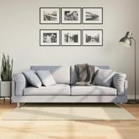 VidaXL Vloerkleed huarte laagpolig zacht wasbaar 80x150 cm crème - thumbnail
