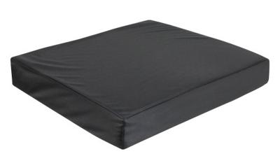 Rolstoelkussen (vinyl) met traagschuim 45,7 x 40,6 x 7,5 cm | Zitkussen | Afneembare waterafstotende hoes | VA125SA - thumbnail