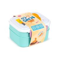Beans & Co Katten Clip Bento Box Lunchtrommel & bestek - thumbnail