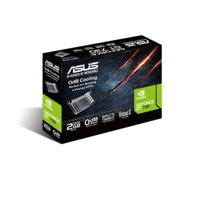 Grafische kaart Asus GT730-SL-2GD5-BRK 2 GB GDDR5 902 MHz GDDR5 - thumbnail