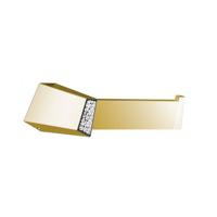 Toiletrolhouder Sapho Soul Crystal 15.8 cm Goud - thumbnail