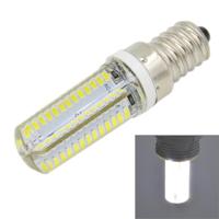 E14 5W 400LM 104 LED SMD 3014 silicone Corn gloeilamp AC 220V (natuurlijk wit licht) - thumbnail