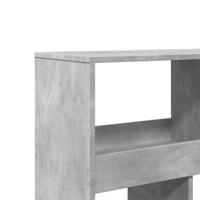 Kamerscherm 100x33x187,5 cm bewerkt hout betongrijs - thumbnail