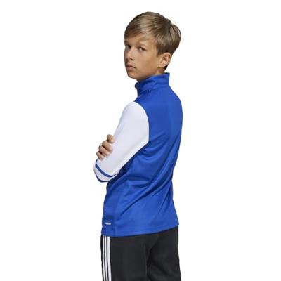 adidas Squadra 25 Trainingstrui 1/4-Zip Kids Blauw Wit