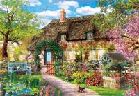 Clementoni high quality collection puzzel + poster het oude huisje 1000 stukjes - thumbnail