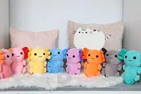 Pop Axolotl (pluche) Groen AX002 - thumbnail