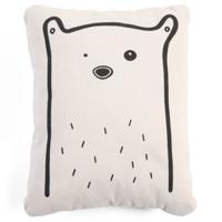 CHILDHOME Kussen beer canvas - thumbnail