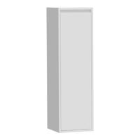 Brauer Adore - Hoge Kast - 120 cm - 1 Deur - Greeploos - Linksdraaiend - Mat Wit - thumbnail