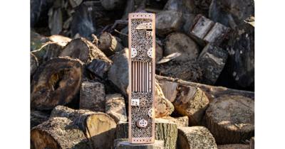 Insectenhotel de Schorskever 20x20x100 cm Boomstijl - Boomstijl