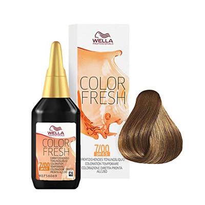 Wella Professionals Color Fresh Semi-Permanente Toning 7.00 Intense Natuurlijk Blond 75ml Wella Professionals Color Fresh Semi-Permanente Toning 7.00 Intense Natuurlijk Blond 75ml