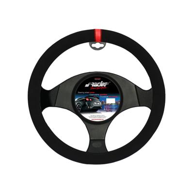 Simoni Racing Stuurwielhoes Carrera Look Zwart/Rood SRCVT27R Simoni Racing Stuurwielhoes Carrera Look Zwart/Rood SRCVT27R
