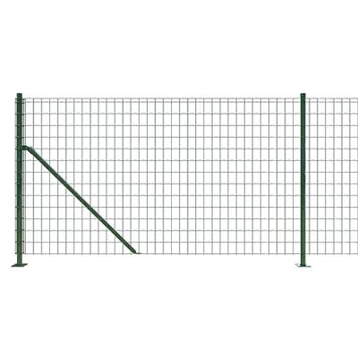 Draadgaashek met flens 1,1x25 m groen