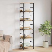 Boekenkast Artisan Eiken 50 x 33 x 188,5 cm Bewerkt hout - thumbnail