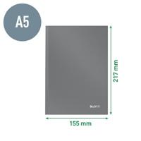 Leitz 46670095 Notitieboek Gelinieerd Zwart Aantal paginas: 80 DIN A5 - thumbnail