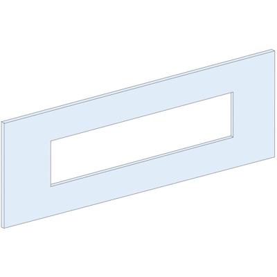 Schneider Electric PrismaSeT-P, frontplaat, 2x Compact NSX/NSX Vigi400-630 3-4-polig, verticaal, breedte = 650 mm, hoogte = 7 modules 1 stuk(s)