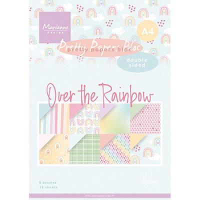 Marianne Design • paper pad over the rainbow by marleen