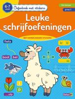 Deltas Oefenboek met stickers - leuke schrijfoefeningen (6-7 jaar) - thumbnail