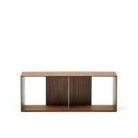 Kave Home Modulair Wandrek 'Litto' Walnoot, 38 x 101cm - thumbnail