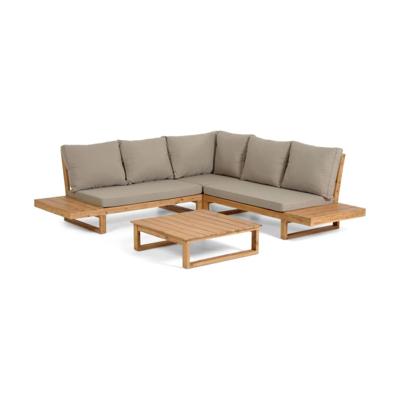 Kave Home Flaviina loungeset accaciahout