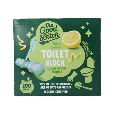WC-blokje citroen gember 1 Stuks WC-blokje citroen gember 1 Stuks